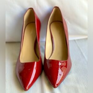 MICHAEL KORS DOROTHY FLEX PUMPS PATENT LEATHER - RED
